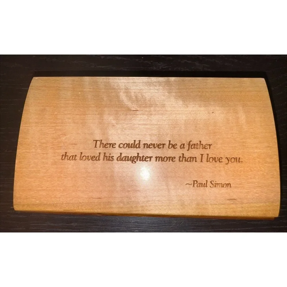 Curly Mapke Bocote Small‎ Wooden Box